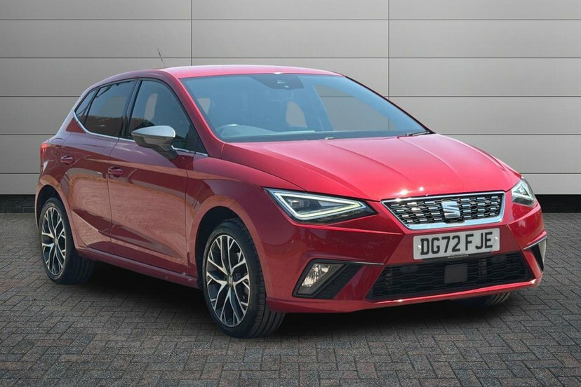 Seat Ibiza 1.0 Tsi Xcellence Lux Hatchback Dsg 11 Red