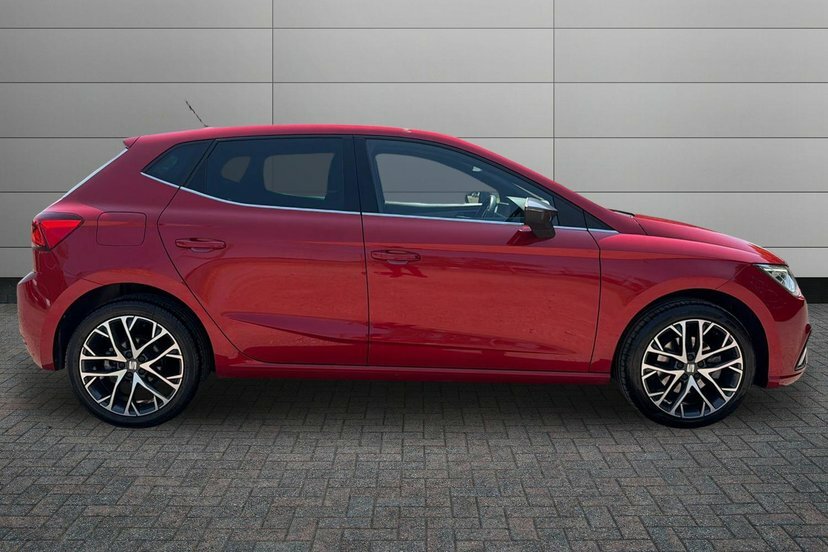 Seat Ibiza 1.0 Tsi Xcellence Lux Hatchback Dsg 11 DG72FJE Red #4