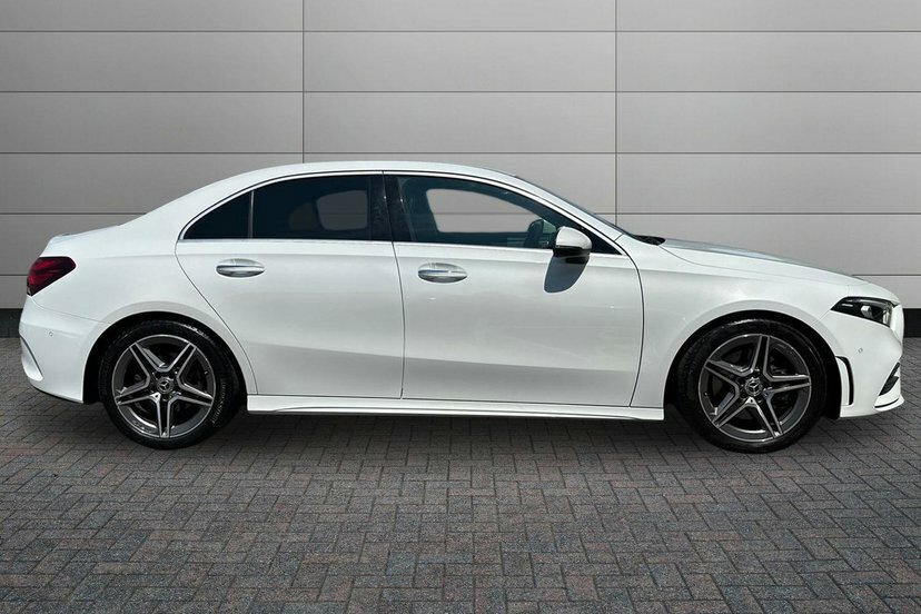 Mercedes-Benz A Class 2.0 A220 Amg Line Premium Saloon 7G-d White #3