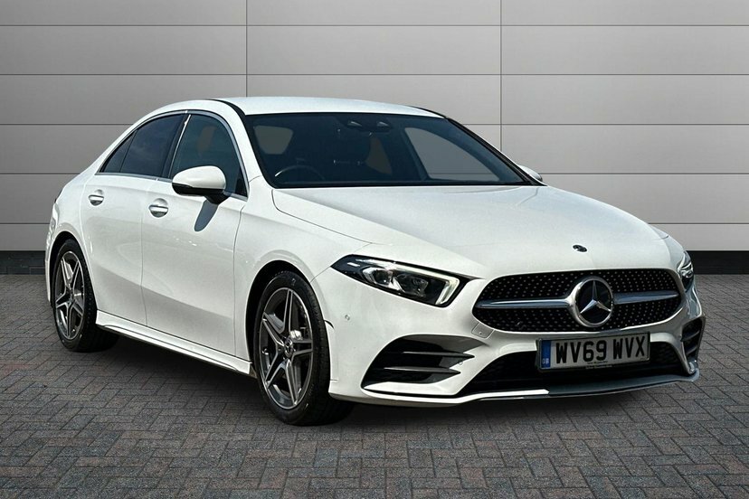 Mercedes-Benz A Class 2.0 A220 Amg Line Premium Saloon 7G-d White