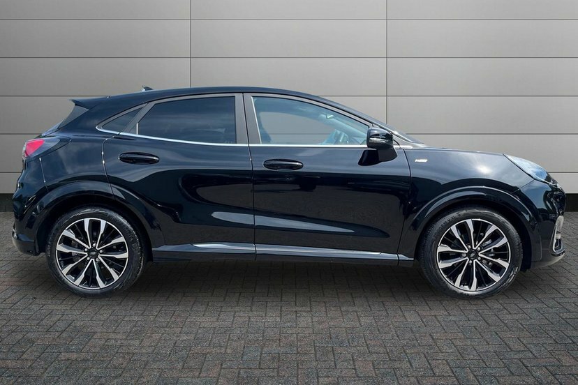 Ford Puma 1.0T Ecoboost Mhev St-line Vignale Suv Black #4