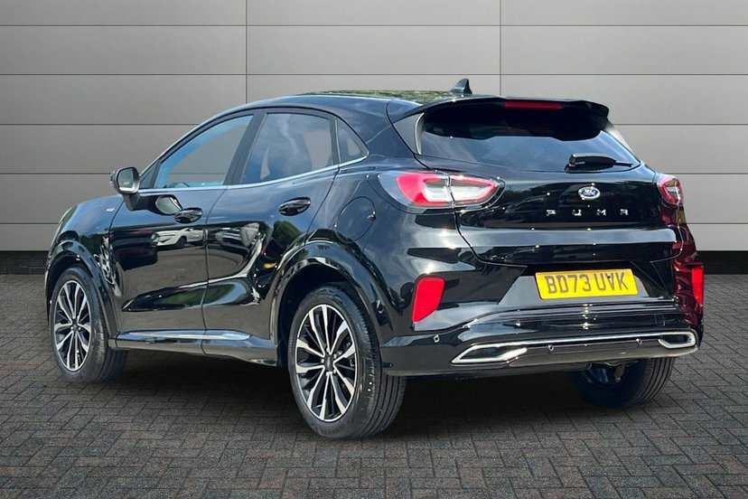 Ford Puma 1.0T Ecoboost Mhev St-line Vignale Suv Black #3