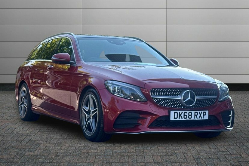 Mercedes-Benz C Class 1.5 C200 Mhev Eq Boost Amg Line Premium Plus Est Red