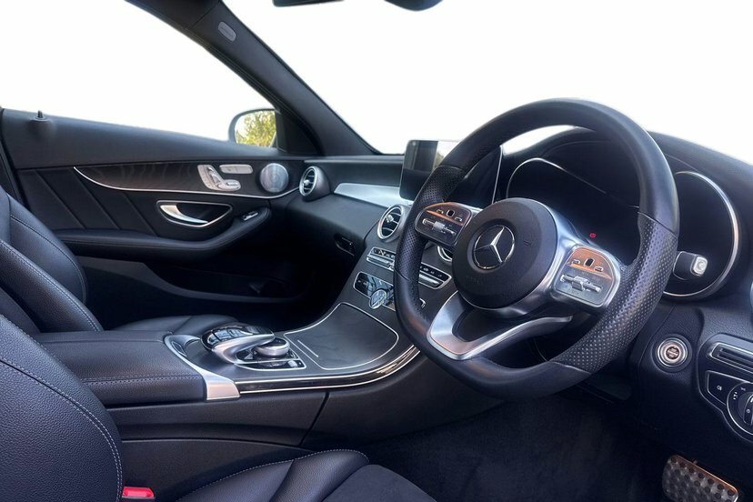 Mercedes-Benz C Class 1.5 C200 Mhev Eq Boost Amg Line Premium Plus Est Red #5