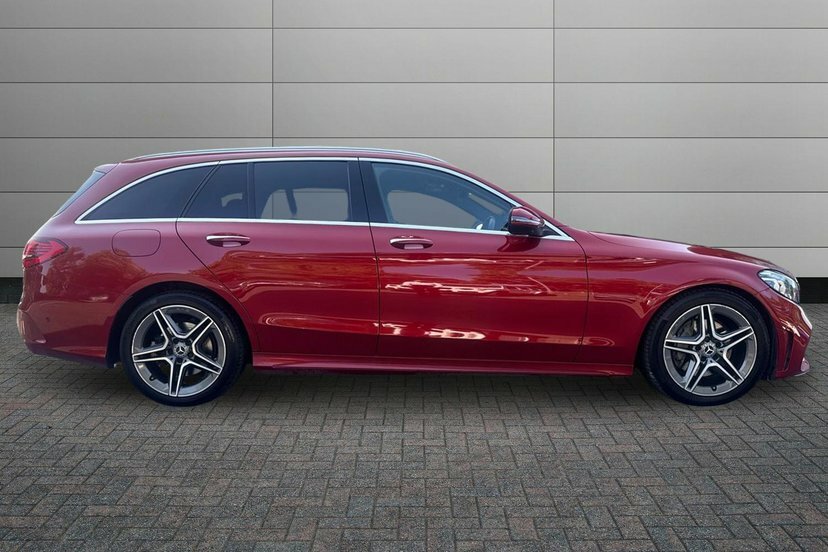 Mercedes-Benz C Class 1.5 C200 Mhev Eq Boost Amg Line Premium Plus Est Red #3