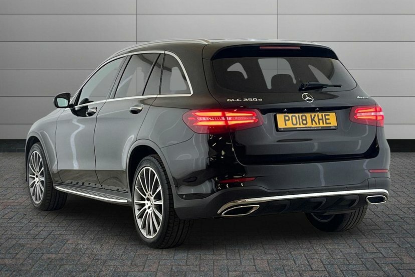 Mercedes-Benz GLC Class Glc250d Amg Line Premium PO18KHE Black #2