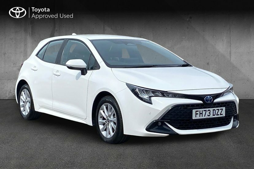 Toyota Corolla 1.8 Vvt-h Icon Hatchback Hybrid Cvt 14 White