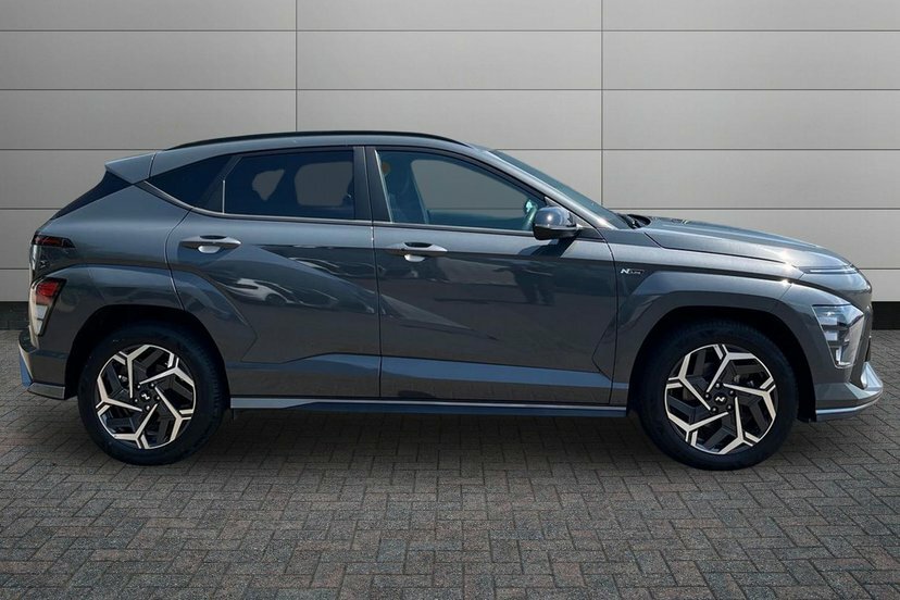 Hyundai Kona 1.0 T-gdi N Line Suv 100 Ps Grey #4