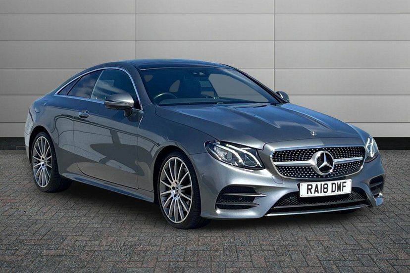 Mercedes-Benz E Class 2.0 E300 Amg Line Premium Coupe G-tro Grey