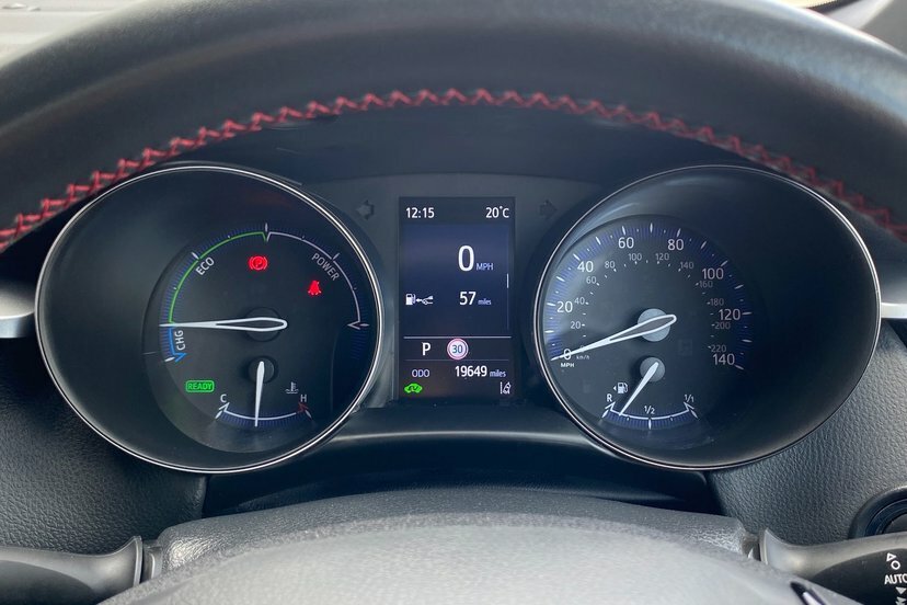 Toyota C-Hr 1.8 Hybrid Design Cvt White #9