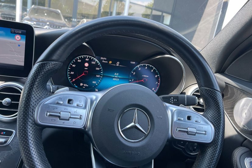 Mercedes-Benz C Class 2020 2.0 C220d Sport Estate G-tronic E Black #16