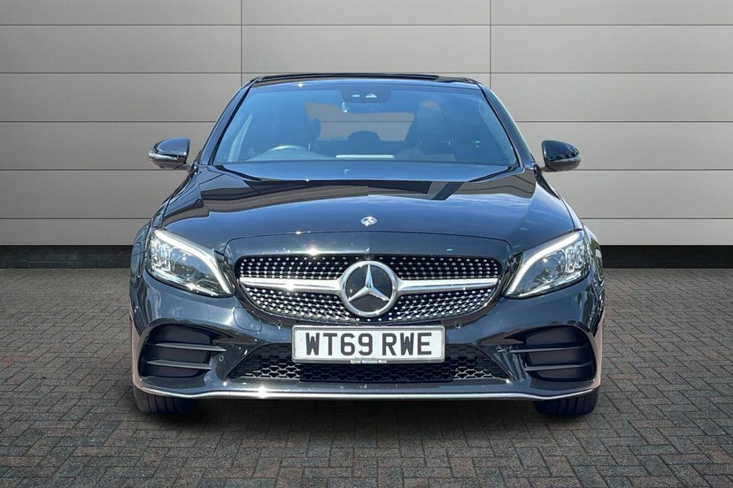 Mercedes-Benz C Class 2020 2.0 C220d Sport Estate G-tronic E Black #11