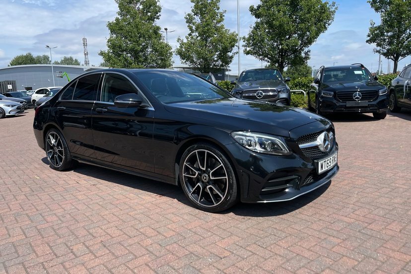 Mercedes-Benz C Class 2020 2.0 C220d Sport Estate G-tronic E Black #41