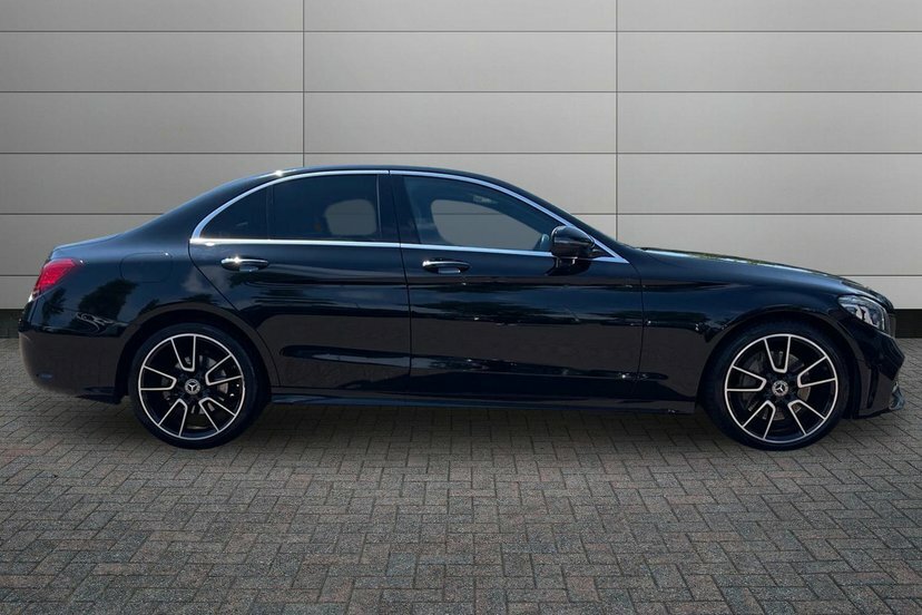 Mercedes-Benz C Class 2.0 C300 Amg Line Edition Premium Plus Saloon Black #3