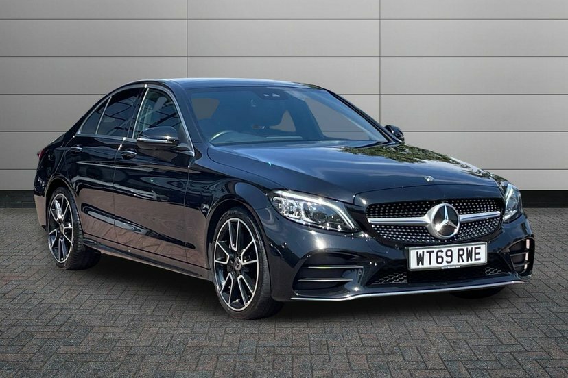 Mercedes-Benz C Class 2.0 C300 Amg Line Edition Premium Plus Saloon Black