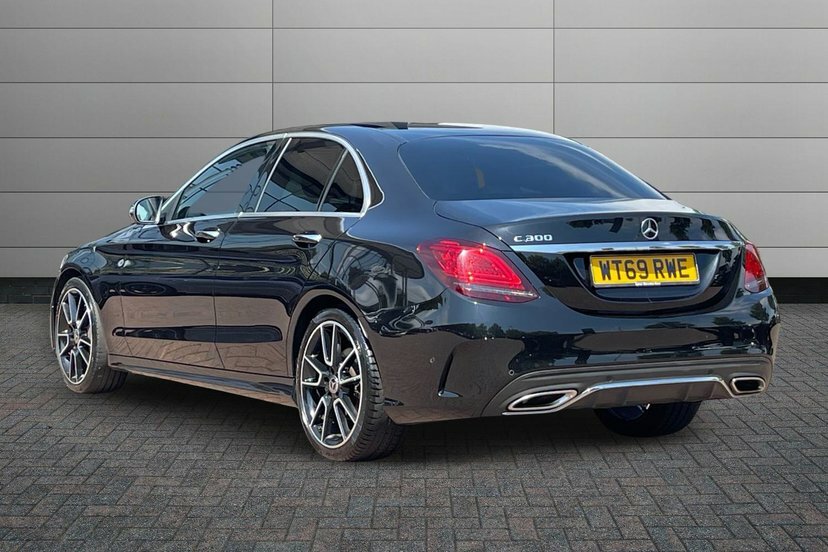 Mercedes-Benz C Class 2.0 C300 Amg Line Edition Premium Plus Saloon Black #2