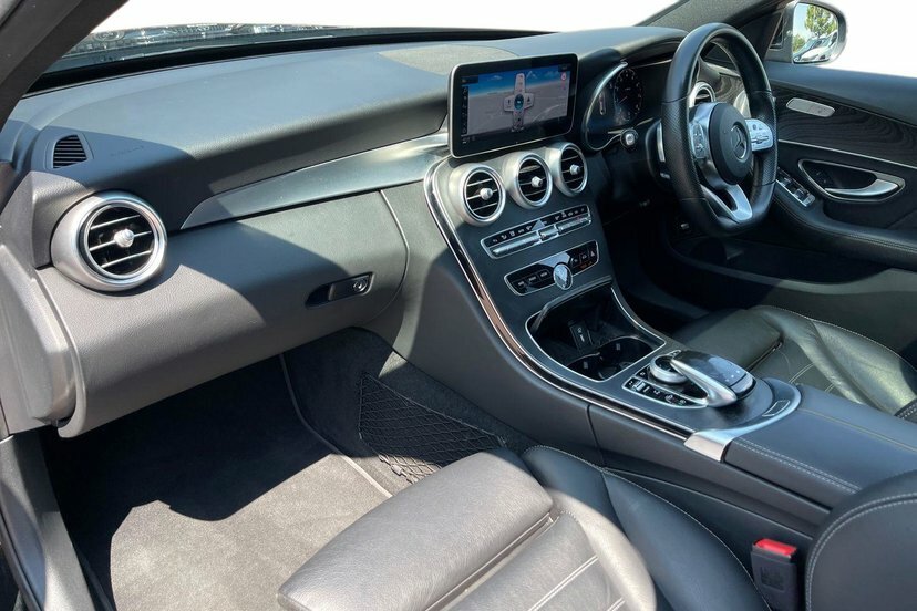 Mercedes-Benz C Class 2020 2.0 C220d Sport Estate G-tronic E Black #9