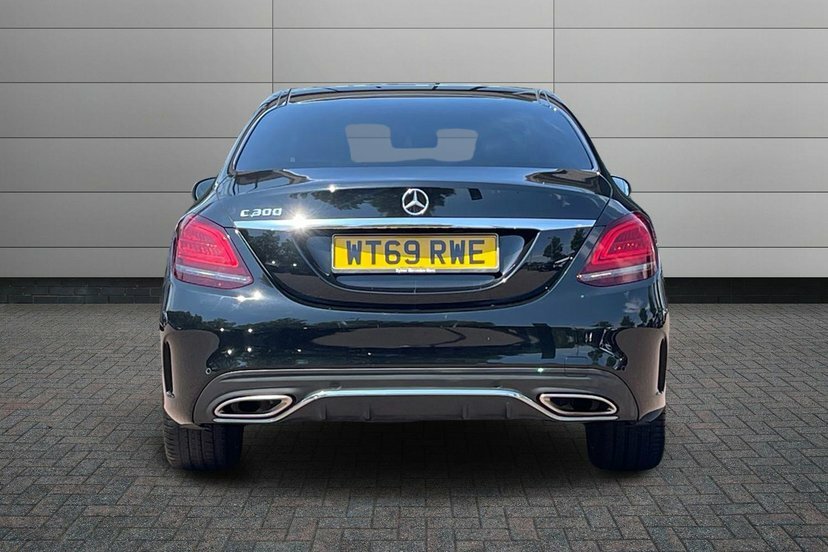 Mercedes-Benz C Class 2020 2.0 C220d Sport Estate G-tronic E Black #12