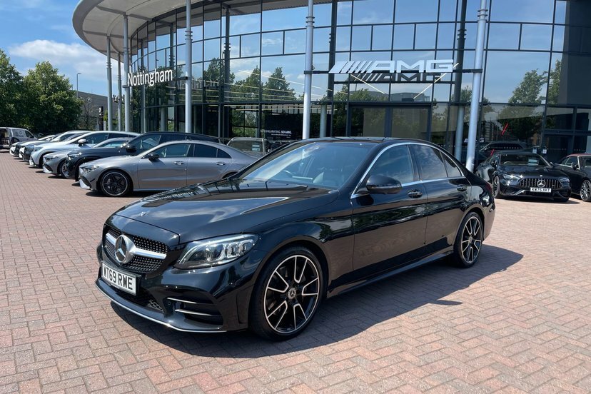 Mercedes-Benz C Class 2020 2.0 C220d Sport Estate G-tronic E Black #42