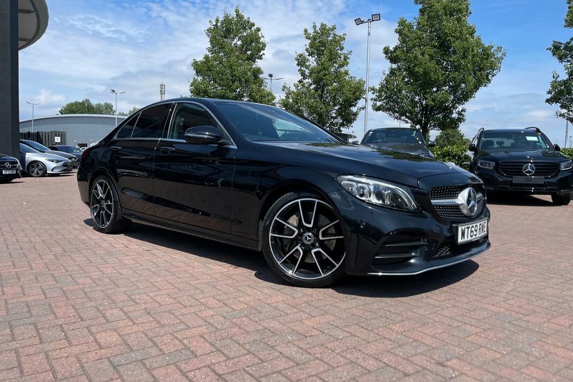Mercedes-Benz C Class 2020 2.0 C220d Sport Estate G-tronic E Black #43