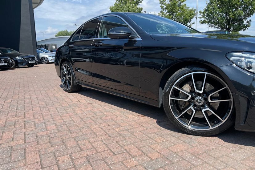 Mercedes-Benz C Class 2020 2.0 C220d Sport Estate G-tronic E Black #44