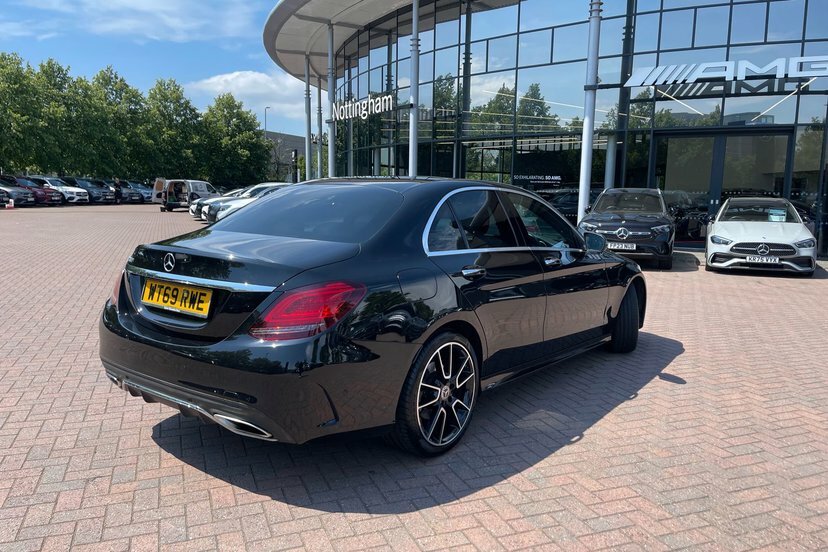 Mercedes-Benz C Class 2020 2.0 C220d Sport Estate G-tronic E Black #38
