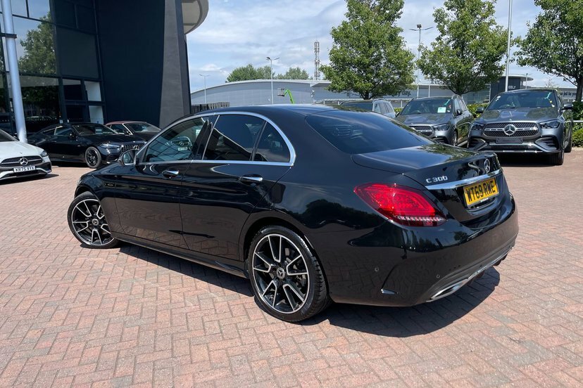 Mercedes-Benz C Class 2020 2.0 C220d Sport Estate G-tronic E Black #39