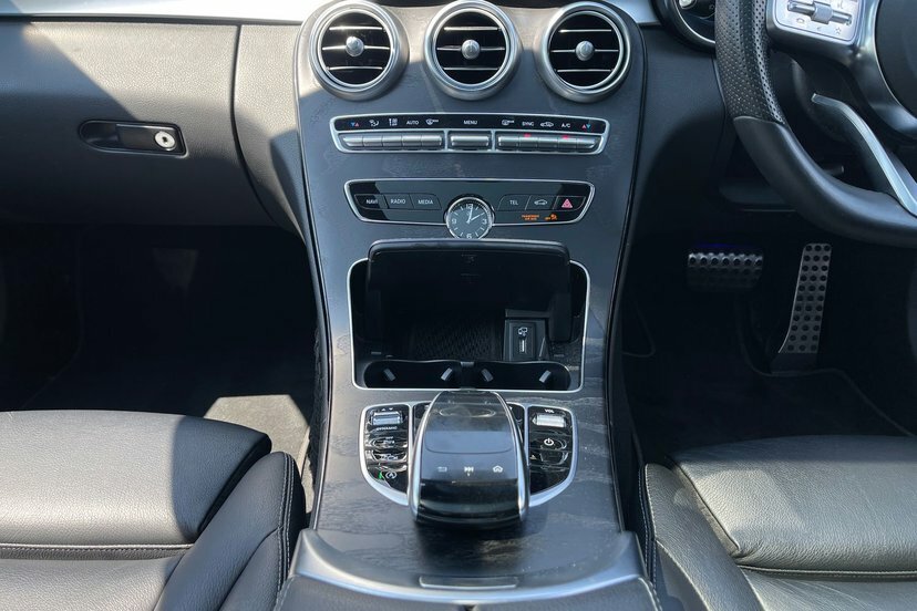 Mercedes-Benz C Class 2020 2.0 C220d Sport Estate G-tronic E Black #8
