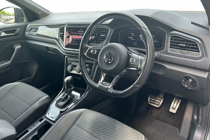 Volkswagen T-Roc 1.5 Tsi Gpf Evo R-line Suv Dsg 150 Ps EK19VYT Grey #6