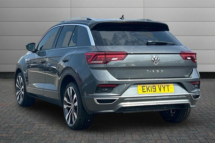 Volkswagen T-Roc 1.5 Tsi Gpf Evo R-line Suv Dsg 150 Ps EK19VYT Grey #3