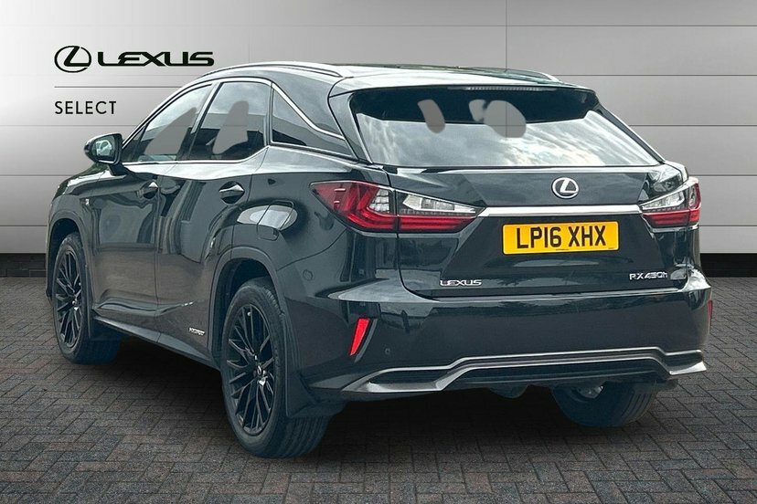 Lexus RX 3.5 450H V6 F Sport Suv Hybrid Cvt 4Wd Black #3