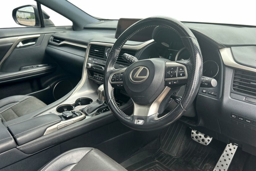 Lexus RX 3.5 450H V6 F Sport Suv Hybrid Cvt 4Wd Black #6