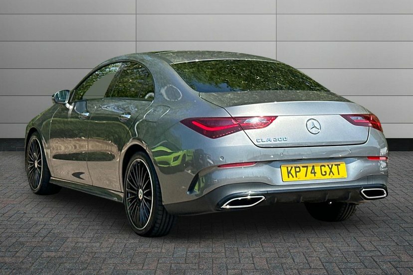 Mercedes-Benz CLA Class 1.3 Cla200h Mhev Amg Line Premium Plus Coupe Grey #2