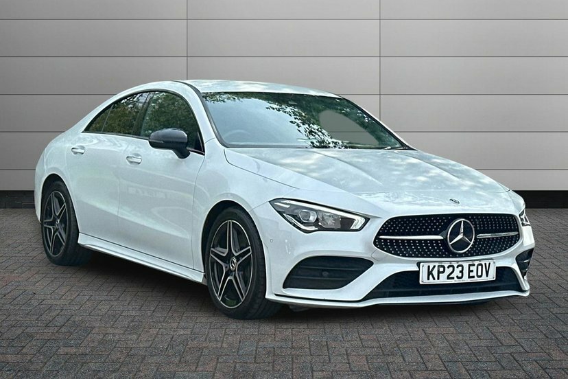 Mercedes-Benz CLA Class 1.3 Cla200 Amg Line Premium Coupe 7G- White