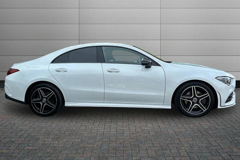 Mercedes-Benz CLA Class 1.3 Cla200 Amg Line Premium Coupe 7G- White #3