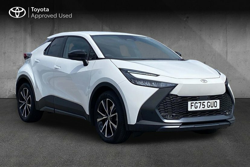 Toyota C-Hr 1.8 Vvt-h Design Suv Hybrid Cvt 140 Ps White