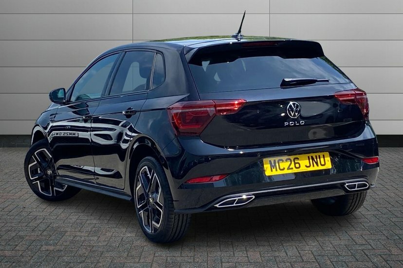 Volkswagen Polo 1.0 Tsi Black Edition Hatchback Dsg 11 MC26JNU Black #3