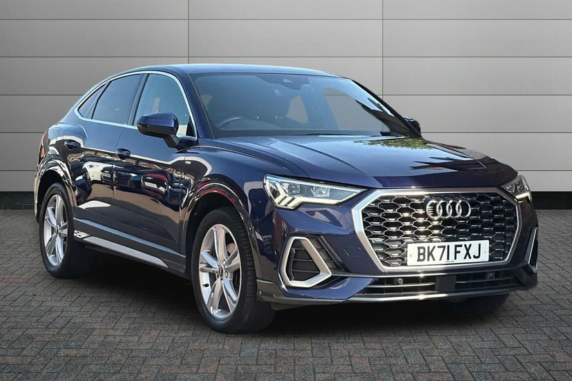 Audi Q3 1.5 Tfsi Cod 35 S Line Sportback S Tron Blue