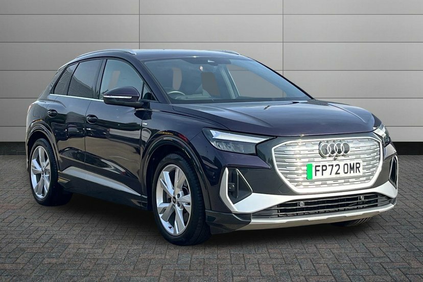 Audi Q4 E Tron 40 S Line Suv 82Kwh 204 Ps Tec Purple