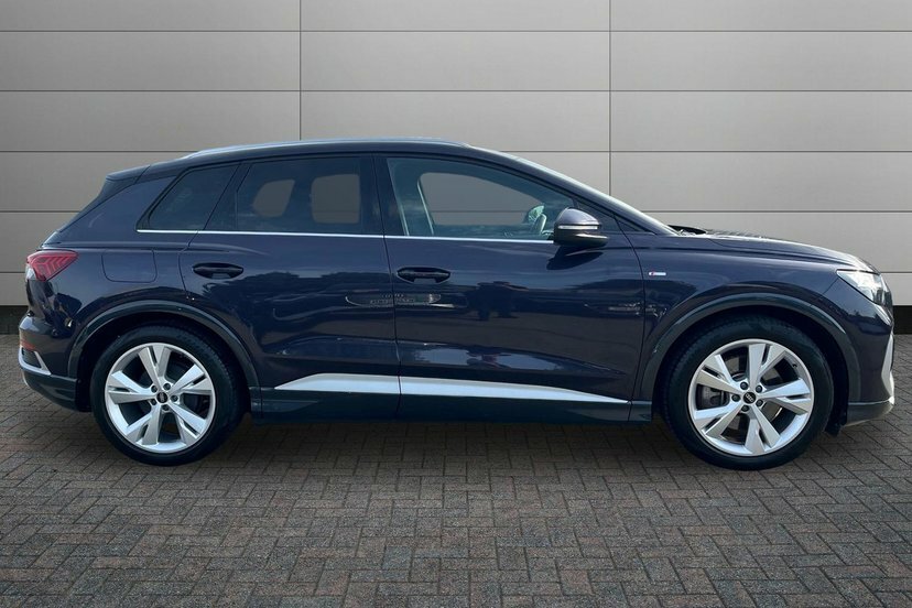 Audi Q4 E Tron 40 S Line Suv 82Kwh 204 Ps Tec FP72OMR Purple #4