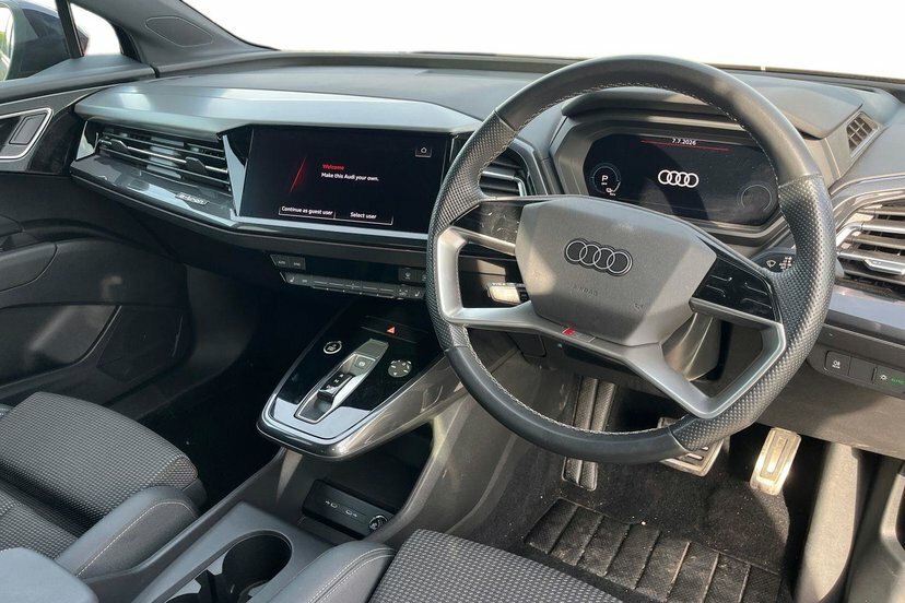 Audi Q4 E Tron 40 S Line Suv 82Kwh 204 Ps Tec FP72OMR Purple #6