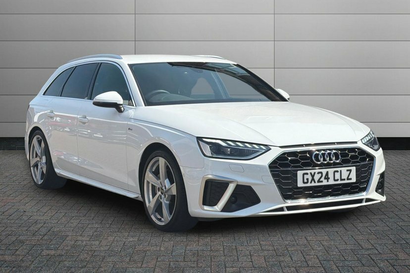 Audi A4 Avant 2.0 Tfsi 40 S Line Estate S Tronic 204 White