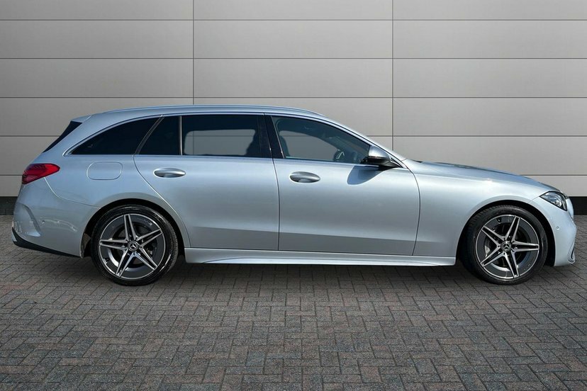 Mercedes-Benz C Class 2.0 C300dh Mhev Amg Line Estate Hybrid Silver #3