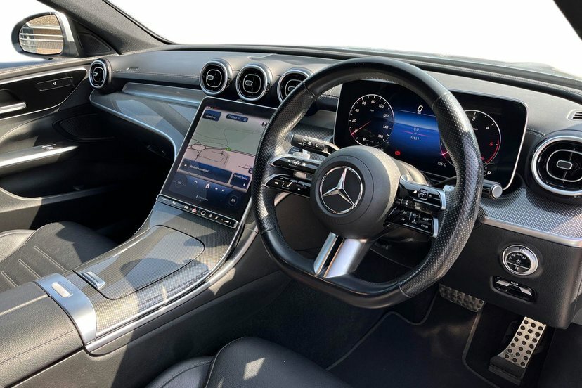 Mercedes-Benz C Class 2.0 C300dh Mhev Amg Line Estate Hybrid Silver #5