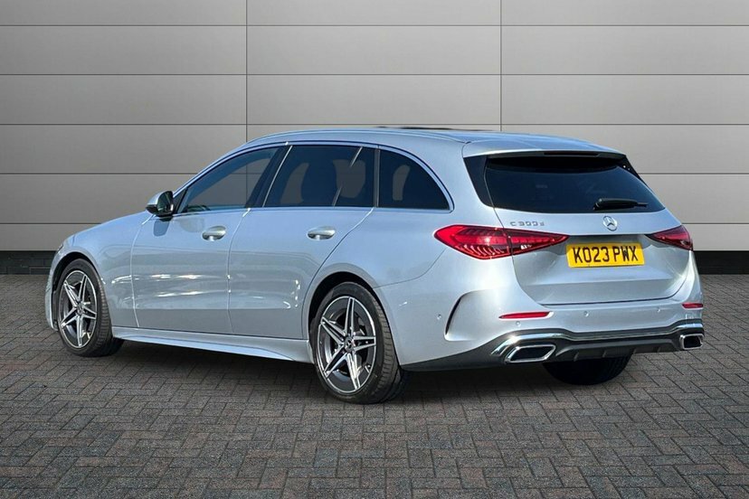 Mercedes-Benz C Class 2.0 C300dh Mhev Amg Line Estate Hybrid Silver #2