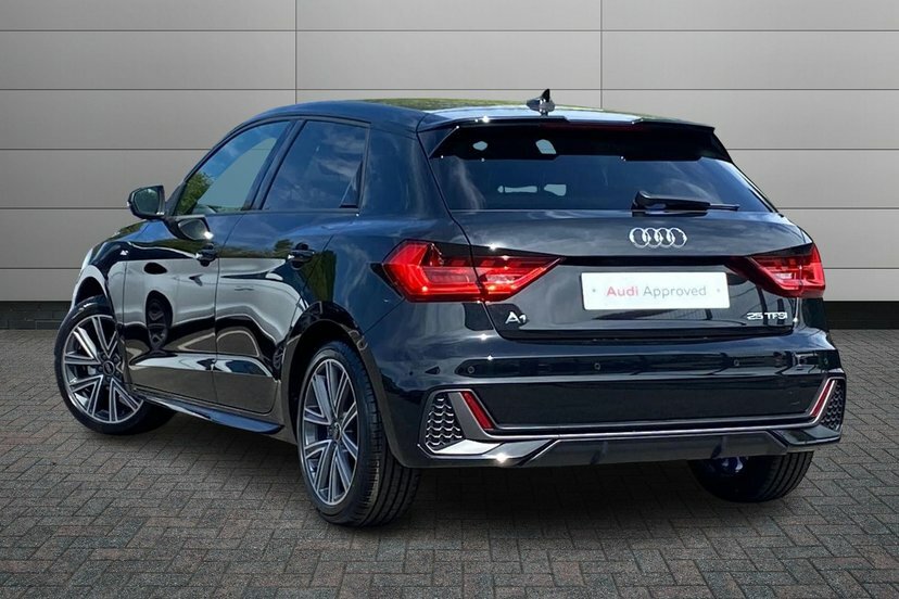 Audi A1 1.0 Tfsi 25 S Line Sportback S Tronic Black #3
