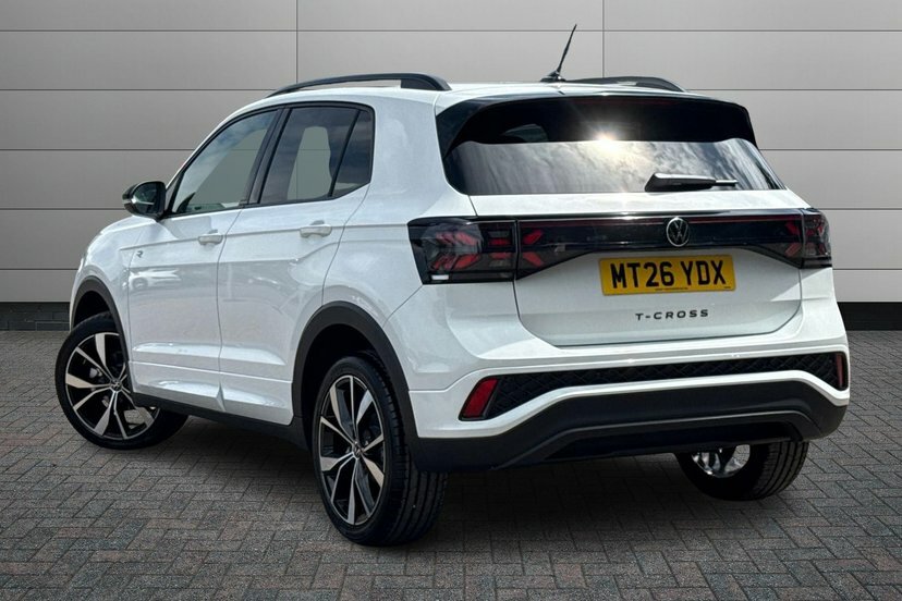 Volkswagen T-Cross 1.0 Tsi Black Edition Suv Dsg 115 Ps White #3