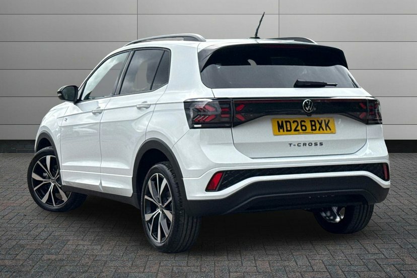 Volkswagen T-Cross 1.0 Tsi Black Edition Suv Dsg 115 Ps White #3