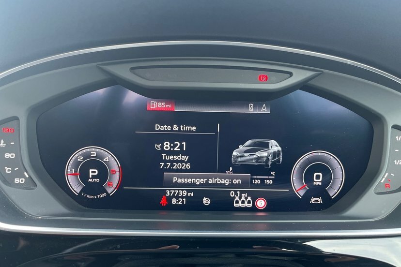 Audi A8 Black Edition Black #7