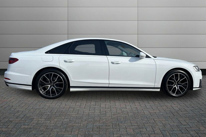 Audi A8 3.0 Tdi V6 50 Black Edition Saloon Tipt White #4
